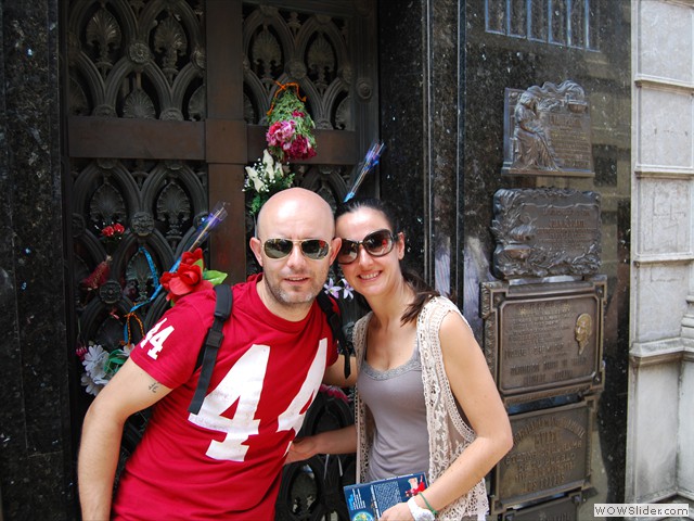 Con Evita Peron