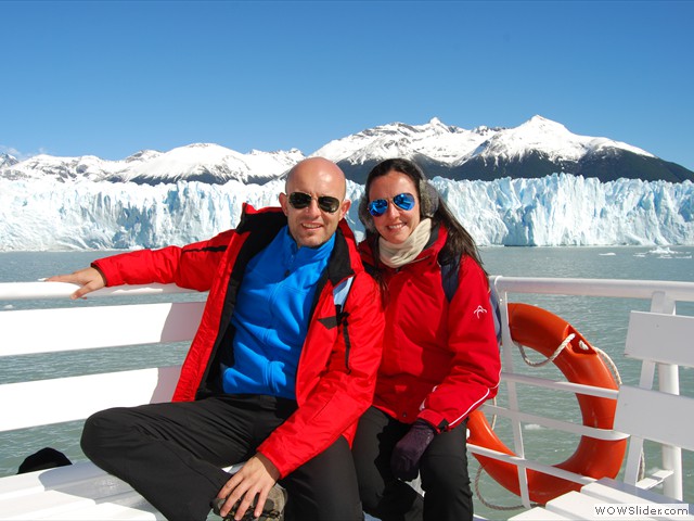 Perito Moreno. Navegacion
