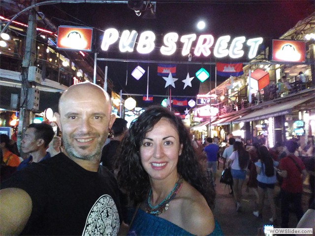 Siem Reap. Pub Street