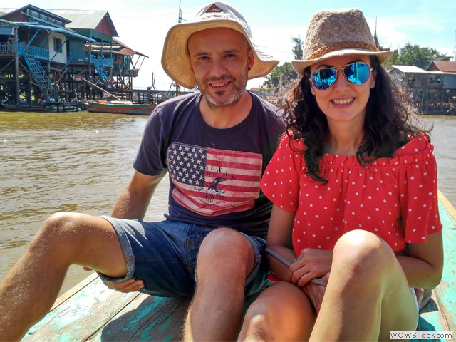 Lago Tonle Sap. Pueblos flotantes