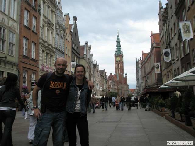 Gdansk. Calle Dluga