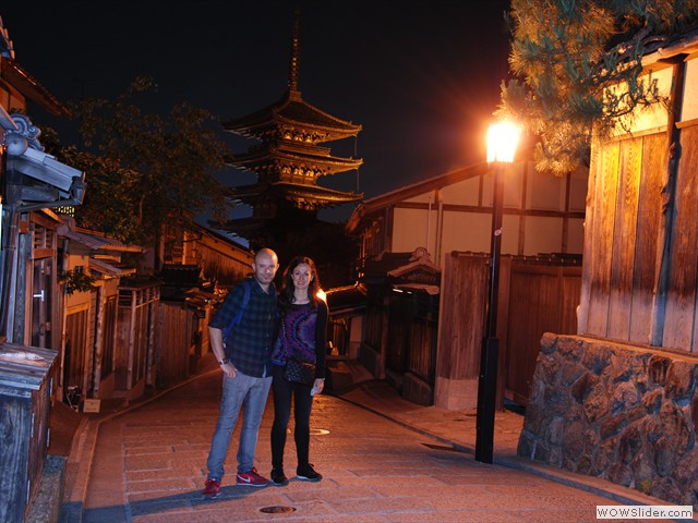 Kioto. Pagoda Yasaka en Higashiyama