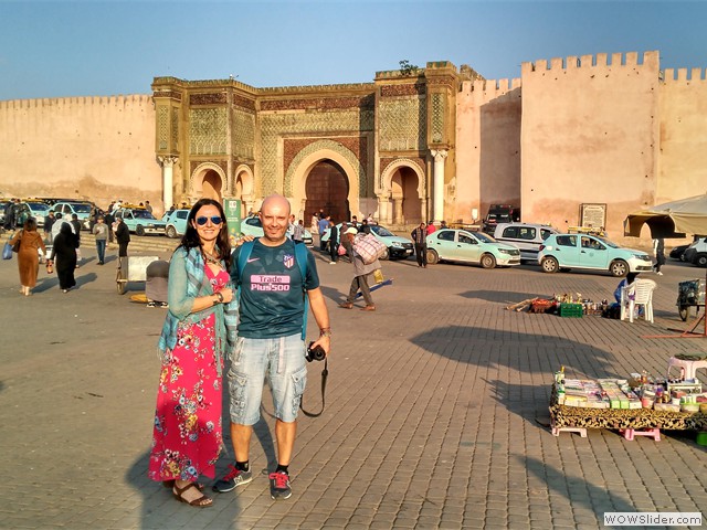 Meknes. Puerta Bab el Mansour