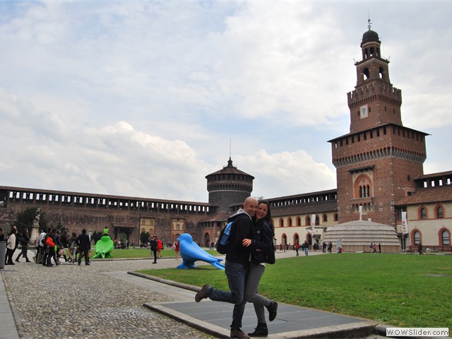 Castello Sforzesco. Dentro