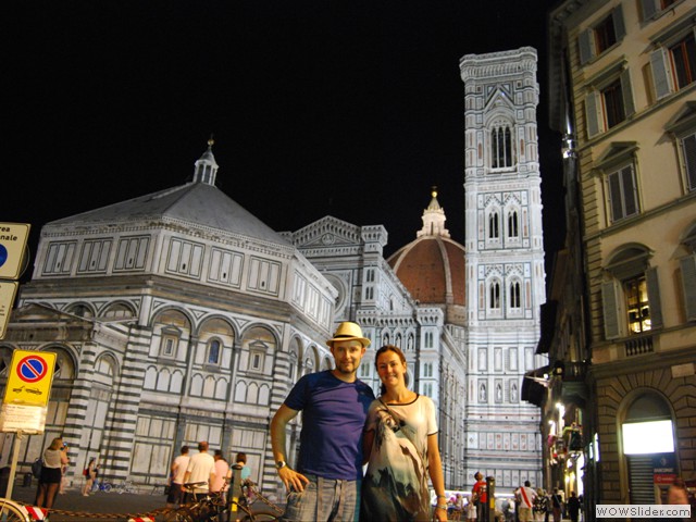 Piazza del Duomo by night