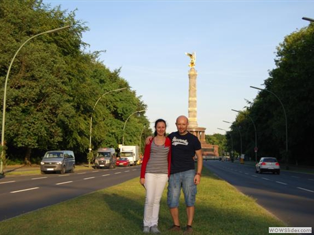 Siegess�ule en Tiergarten